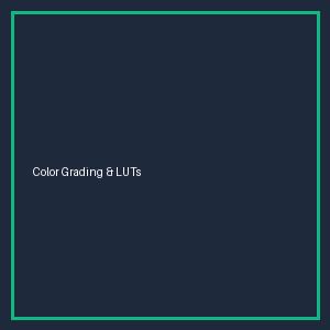 Corso Color Grading