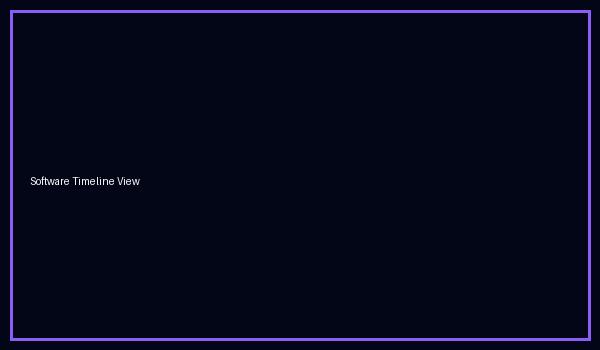 Timeline del software di video editing